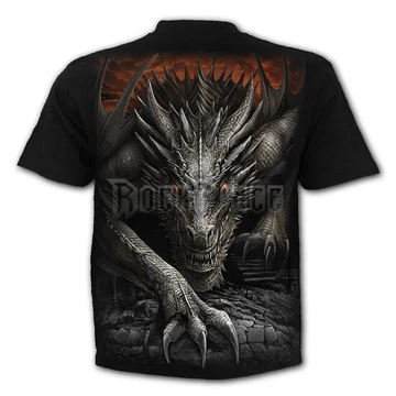 MAJESTIC DRACO - T-Shirt Black - L043M101