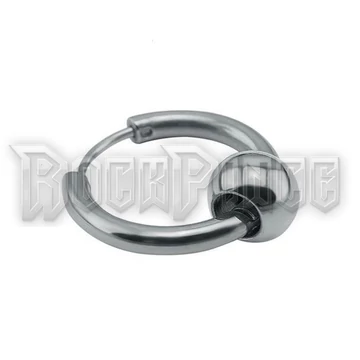 Silver Ball Detail Hoop - fülbevaló/piercing / 1 db