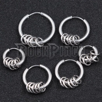 Dancer Cool Hoop Silver - fülbevaló/piercing / 1 db