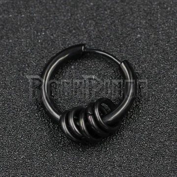 Dancer Cool Hoop Black - fülbevaló/piercing / 1 db