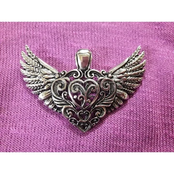 Winged Heart - acél medál