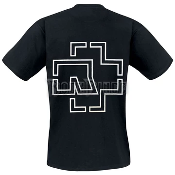 RAMMSTEIN - BLOODY LOGO - UNISEX PÓLÓ