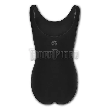 STRAPPED - Allover Scoop Back Padded Swimsuit - T176G661