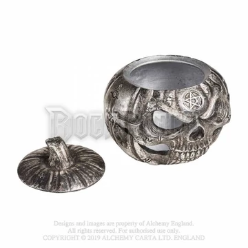 Alchemy - Pumpkin Skull Pot - ékszeres doboz V93