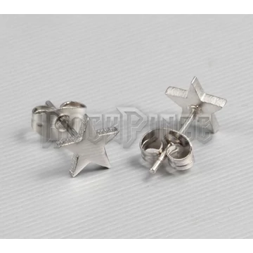 Tiny Silver Stars - fülbevaló