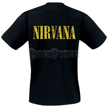 NIRVANA - VINTAGE SMILEY - UNISEX PÓLÓ