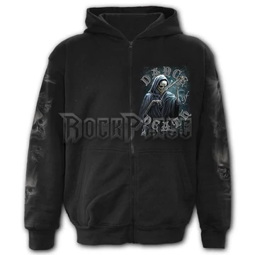 DANCE OF DEATH - Full Zip Hoody Black (Plain) - K068M464