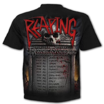 REAPING TOUR - T-Shirt Black - T181M101