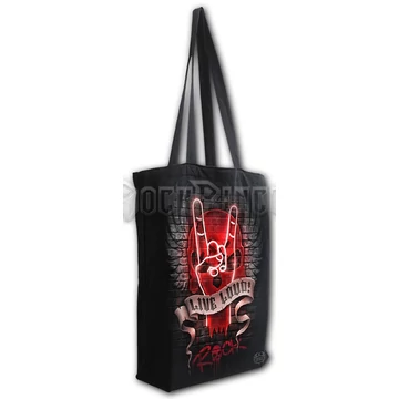 LIVE LOUD - Bag 4 Life - Canvas 80z Long Handle Tote Bag - T177A311