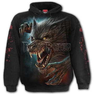 WILD MOON - Hoody Black (Plain) - K072M451