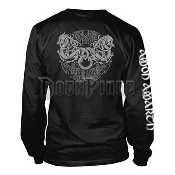AMON AMARTH - GREY SKULL (BLACK) - hosszú ujjú póló - PH11896LS