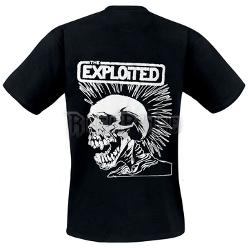 The Exploited - Mohican Skull - UNISEX PÓLÓ