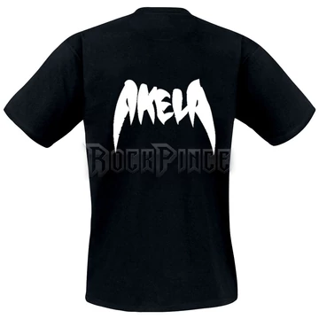 AKELA - FEKETE - 1490 - UNISEX PÓLÓ