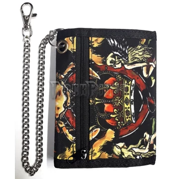 QUEEN - Classic Crest - pénztárca lánccal