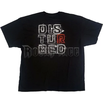 DISTURBED - ARE YOU READY? - unisex póló - DISTS12MB