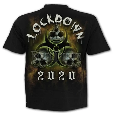 SELF ISOLATION - T-Shirt Black - K075M101