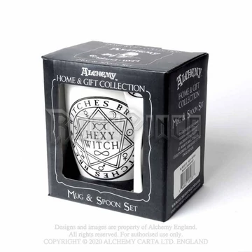 Alchemy - Hexy Witch - bögre és kiskanál szett ALMUG15