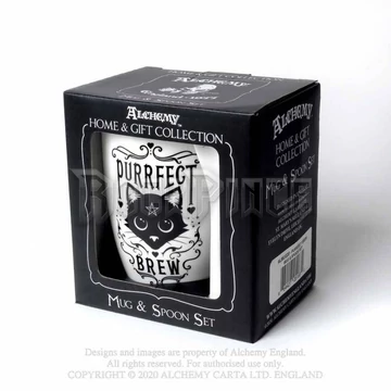 Alchemy - Purrfect Brew - bögre és kiskanál szett ALMUG20