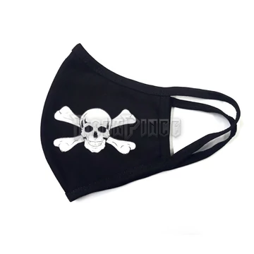 Fluorescent Face Mask - Szájmaszk - SKULL CROSSBONES