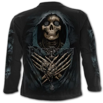 FERRYMAN - Longsleeve T-Shirt Black - K084M301