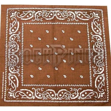 BROWN - kendő/bandana