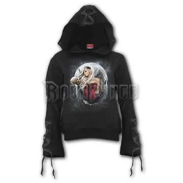 ANGEL OF DEATH - Black Ribbon Gothic Hoody Black (Plain) - D031F260