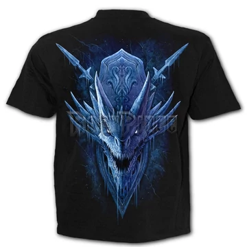 ICE DRAGON - T-Shirt Black - L051M101