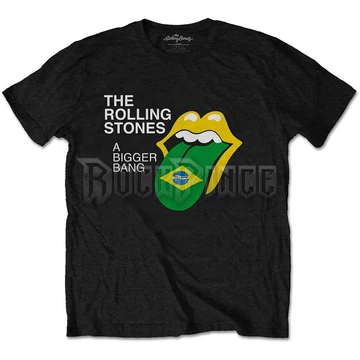 THE ROLLING STONES - BIGGER BANG - BRAZIL &#039;80 - unisex póló - RSTS140MB