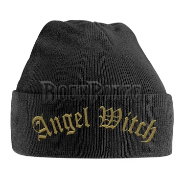 ANGEL WITCH - GOLD LOGO - kötött sapka - PHHAT214