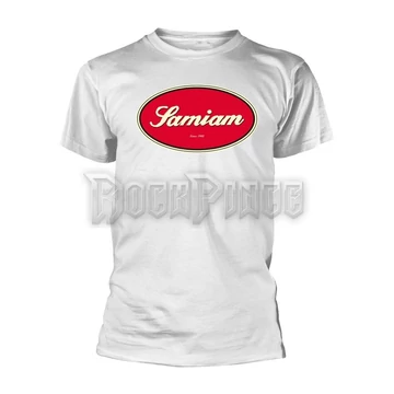 SAMIAM - OVAL LOGO - WHITE (ORGANIC TS) - Unisex póló - PH12135