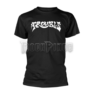 TROUBLE - LOGO 2 (BLACK) - Unisex póló - PH12194