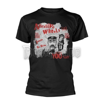 ABRASIVE WHEELS - ARMY SONG (BLACK) - Unisex póló - PH12209