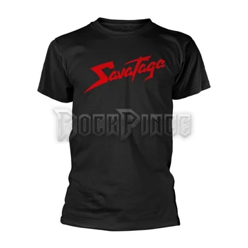 SAVATAGE - RED LOGO - Unisex póló - PH12413