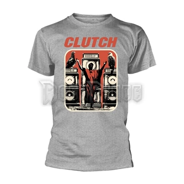 CLUTCH - MESSIAH (GREY) - Unisex póló - PH12762