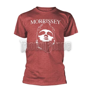 MORRISSEY - FACE LOGO (HEATHER RED) - Unisex póló - PHD12174