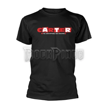 CARTER THE UNSTOPPABLE SEX MACHINE - CARTER USM LOGO (BLACK) - Unisex póló - PHD12715