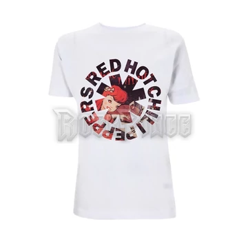 RED HOT CHILI PEPPERS - ONE HOT ASTERISK (WHITE) - Unisex póló - PHDRHCTSWONE