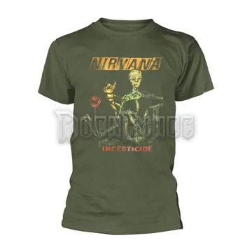 NIRVANA - REFORMANT INCESTICIDE (GREEN) - Unisex póló - RTNIR124