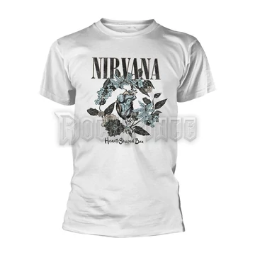 NIRVANA - HEART SHAPED BOX - Unisex póló - RTNIR30194