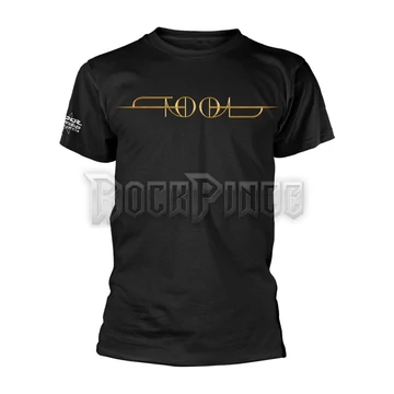 TOOL - GOLD ISO (BLACK) - Unisex póló - RTTOO064