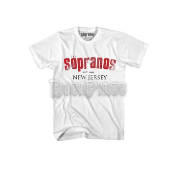 THE SOPRANOS - SOPRANOS NEW JERSEY LOGO - Unisex póló - XYZW18788