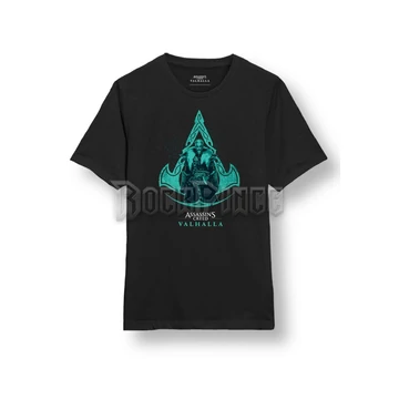 ASSASSIN&#039;S CREED - VALHALLA - CHARACTER (GREEN) - Unisex póló - XYZW201146