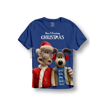 WALLACE AND GROMIT - CRACKIN CHRISTMAS - XYZW201304 - Unisex póló