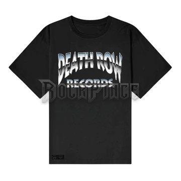 DEATH ROW RECORDS - DEATH ROW CHROME LOGO - Unisex póló - XYZW201686