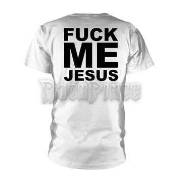 MARDUK - FUCK ME JESUS (WHITE) - Unisex póló - PH12141