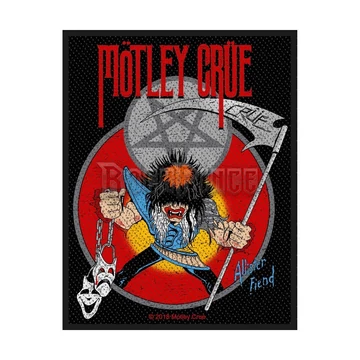 MÖTLEY CRÜE - ALLISTER FIEND - kisfelvarró - SP3008