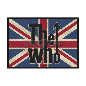 THE WHO - UNION FLAG LOGO - kisfelvarró - SPR2982