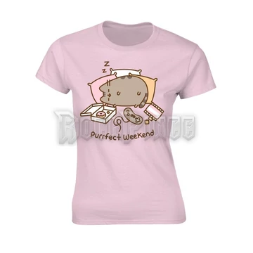 PUSHEEN - PURRFECT WEEKEND (PINK) - Női póló - PH11066G