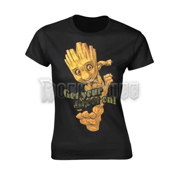 MARVEL GUARDIANS OF THE GALAXY VOL 2 - GROOT - DANCE - Női póló - PHD12304G