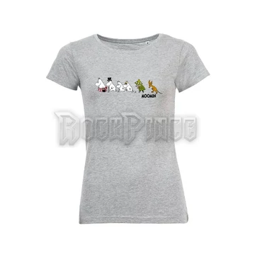 MOOMINS - TRAIL LADIES (GREY) - Női póló - XYZW192686